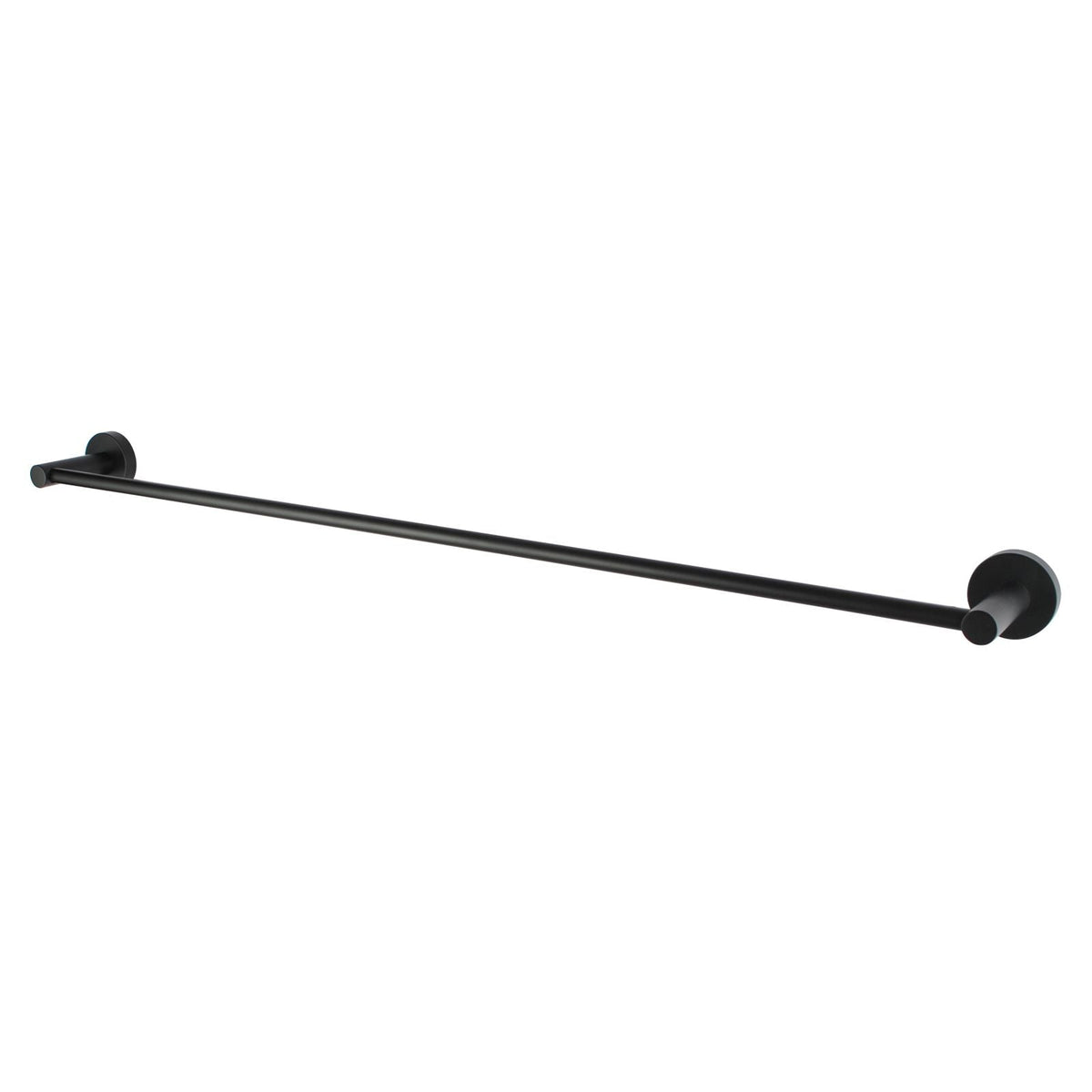 LUCID PIN Round Black Single Towel Rack Rail 790mm