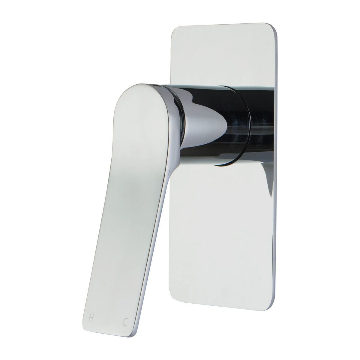 RUSHY Square Chrome Built-in Shower Mixer(Brass)
