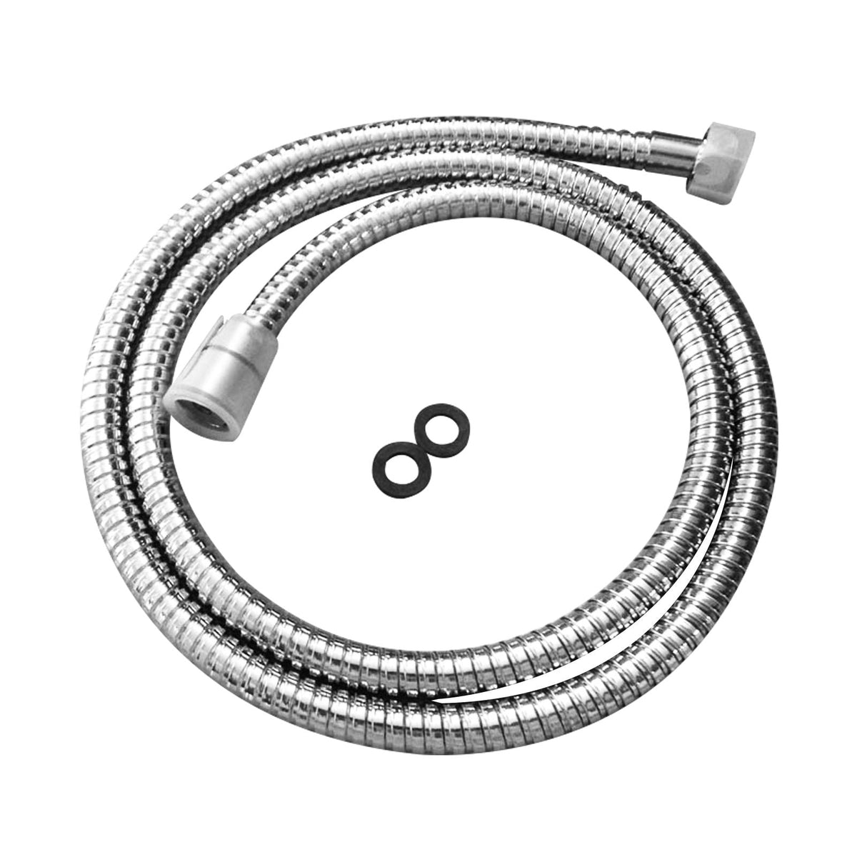 1500mm Chrome Stainless Steel Water Inlet/Outlet Shower Hose
