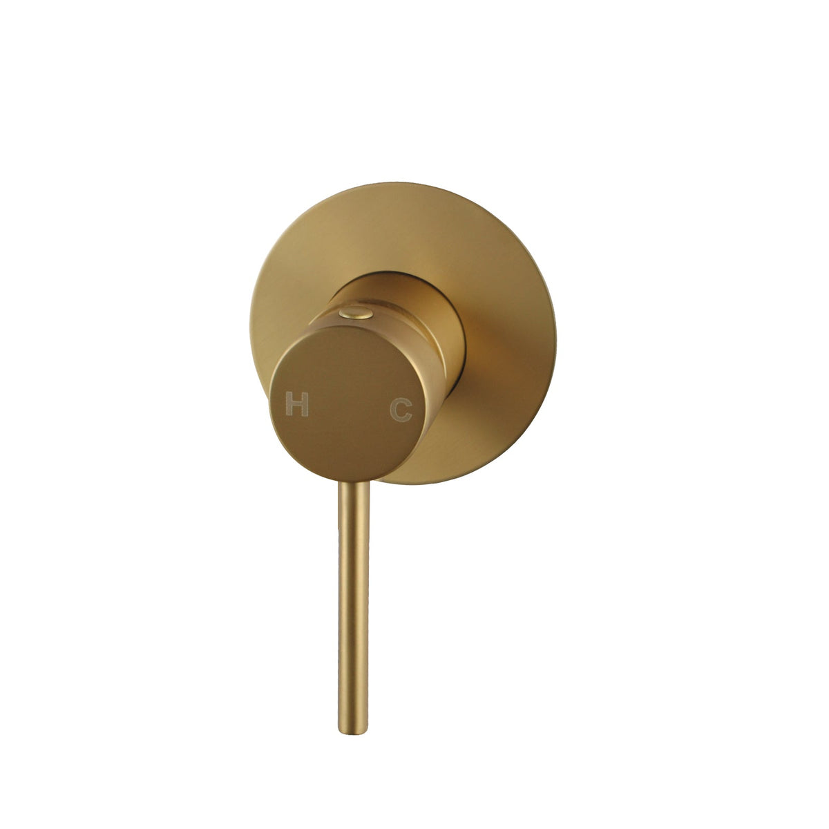 Norico Pentro Brushed Yellow Gold Round Bathroom Package III