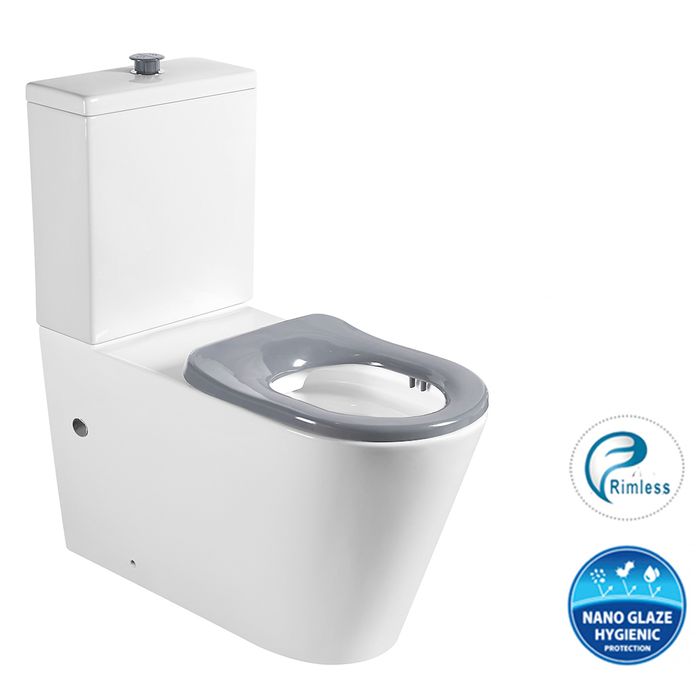 INSPIRE WELLNESS CARE TOILET SUITE GLOSS WHITE